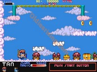 une photo d'Ã©cran de Mega Twins sur Arcade